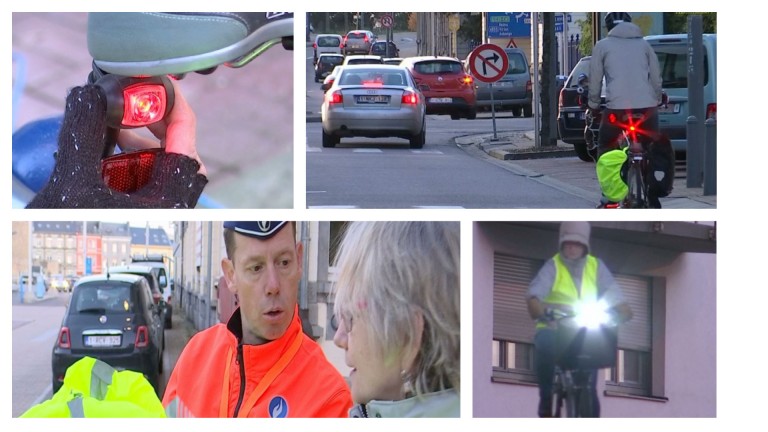 Attention, cyclistes, pensez à votre éclairage!