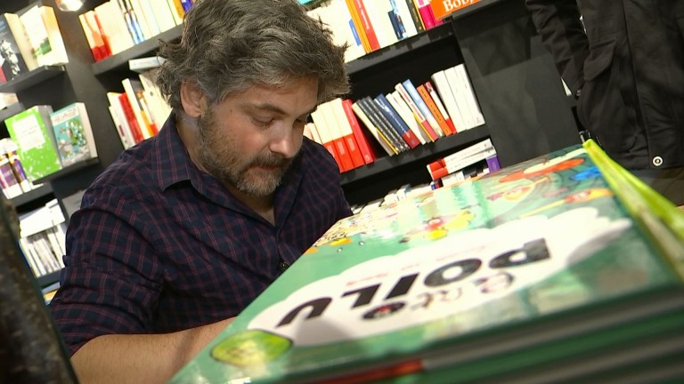 Marche : Pierre Bailly, dessinateur de 'Petit Poilu', dédicace dans sa ville