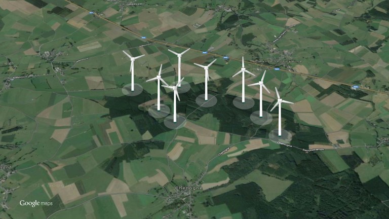 Un avant-projet de huit éoliennes à Sainte-Ode et Vaux-sur-Sûre