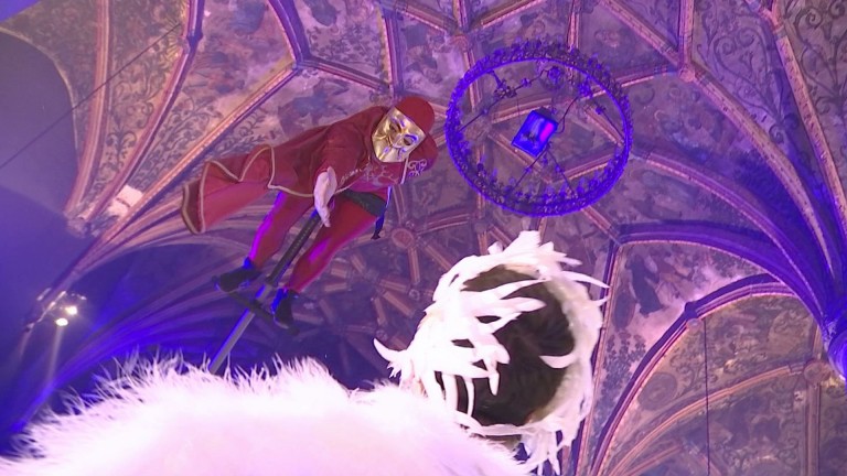 Bastogne: répétition du spectacle "Les sonneurs de Noël"
