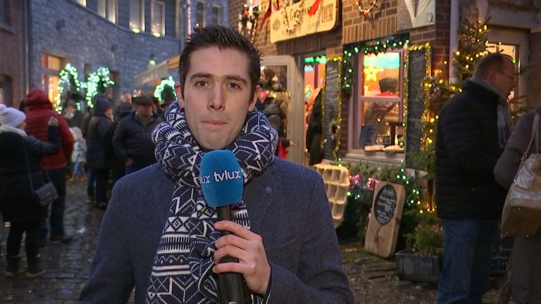 Emission spéciale au marché de Noël de Durbuy