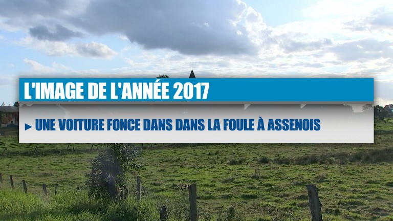 C'est l'image de l'année 2017 sur tvlux.be: en août, une voiture fonçait dans la foule à Assenois
