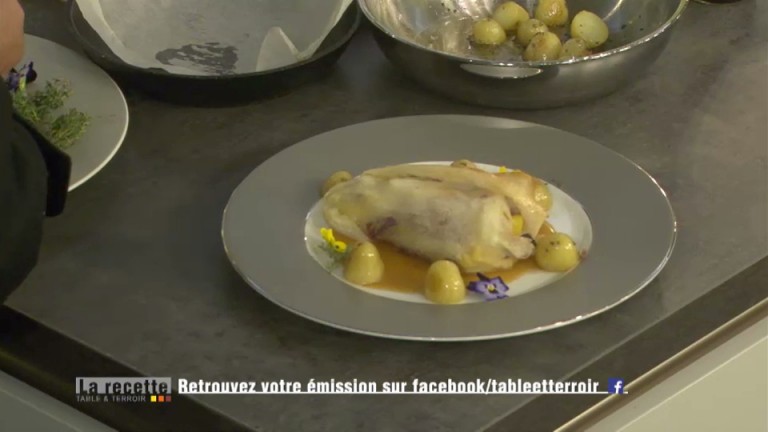 Croustillant de canard aux légumes oubliés