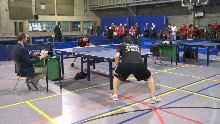 Bastogne. Championnats provinciaux de tennis de table