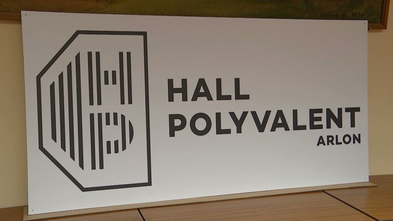 Arlon : voici le nouveau logo du hall polyvalent
