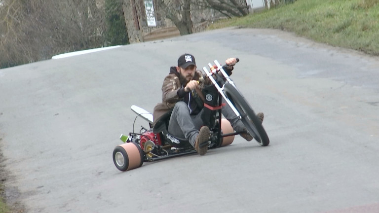 Bastogne. Nathan Bockholtz crée des trikes drifters