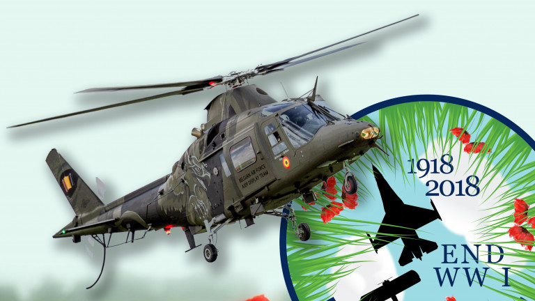 Un hélicoptère se posera ce jeudi à l'Athénée d'Arlon !