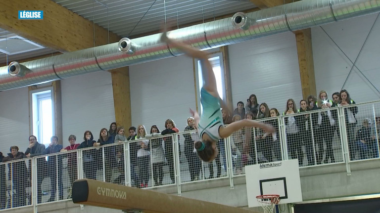 Léglise: championnat provincial de gymnastique