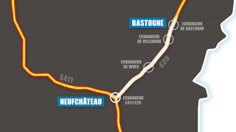 E25 : c'est parti pour 7 mois de travaux dès ce lundi 12 mars ! 