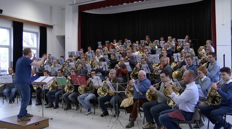 60 musiciens présents à la rencontre des cors à Arlon