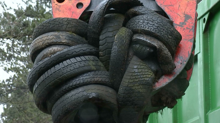 100.000 pneus de silos recyclés en 4 ans