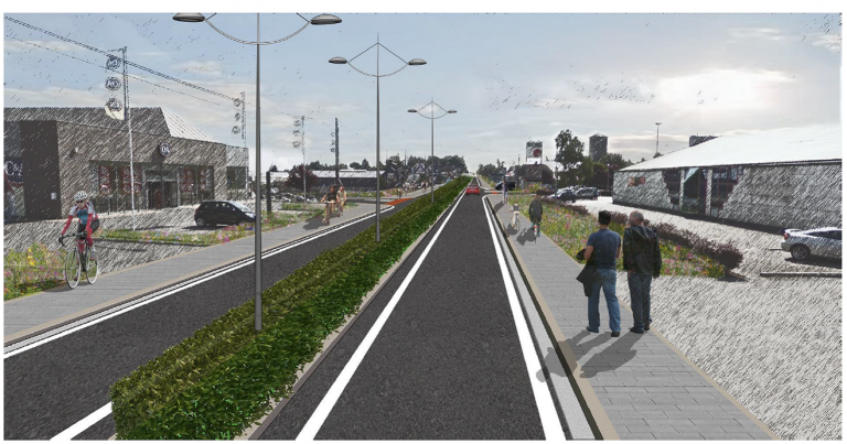 Bastogne : début des travaux à la route de Marche