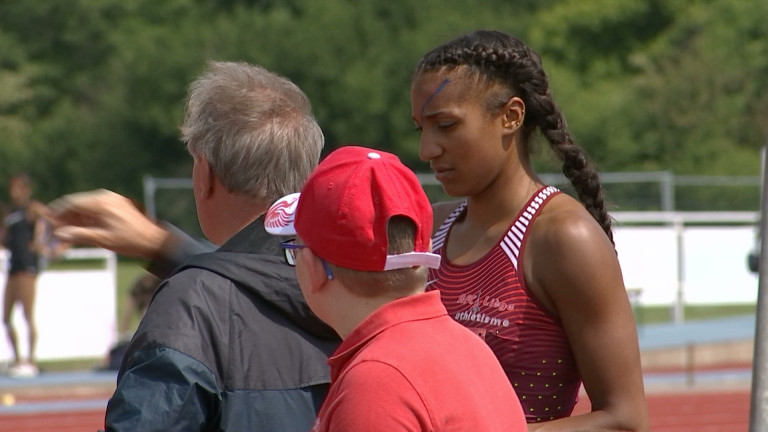 Interclubs à Dampicourt : Nafissatou Thiam au centre de l'attention