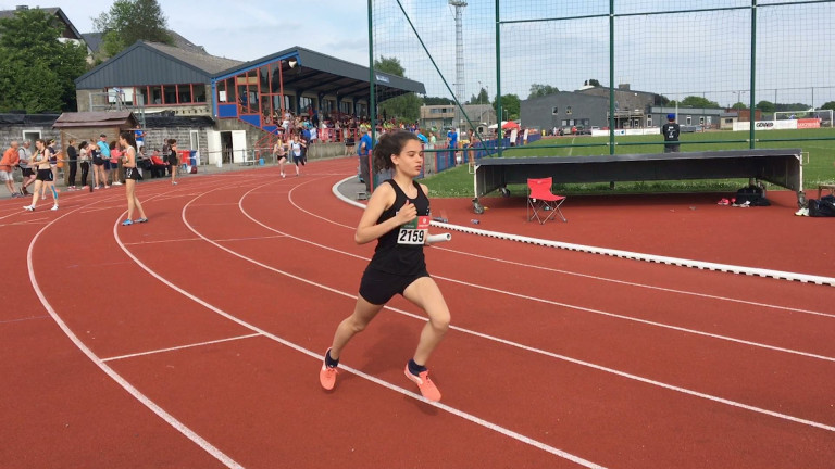 Bertrix : interclubs d'athlétisme dame de division 1 francophone