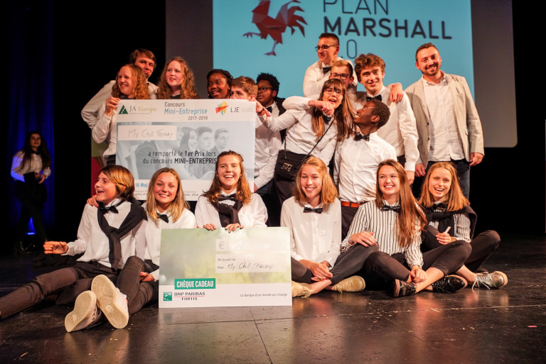 Virton : le Collège remporte la finale des mini-entreprises 