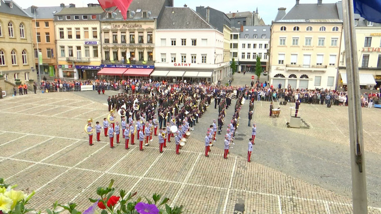 Show exceptionnel lors du 6ème festival international de musiques militaires