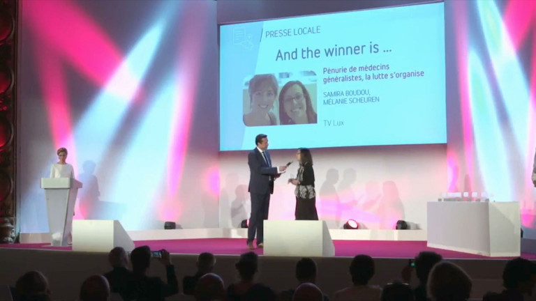 Samira Boudou et Mélanie Scheuren lauréates du prix Belfius de la presse locale