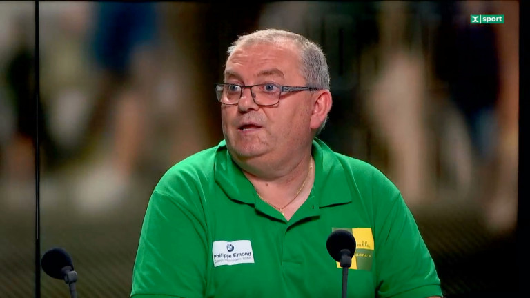 Franck Marquis présente le match de gala des "Stars de Champagne"