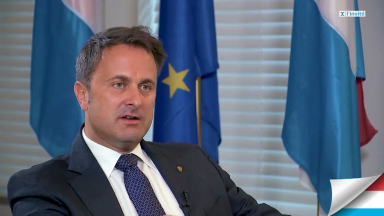 Spécial « Semaine luxembourgeoise » : Xavier Bettel, Premier ministre du Grand-Duché de Luxembourg.