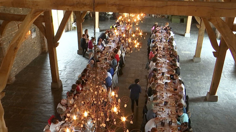 Saint-Hubert. La ferme de Chermont a accueilli les tables secrètes