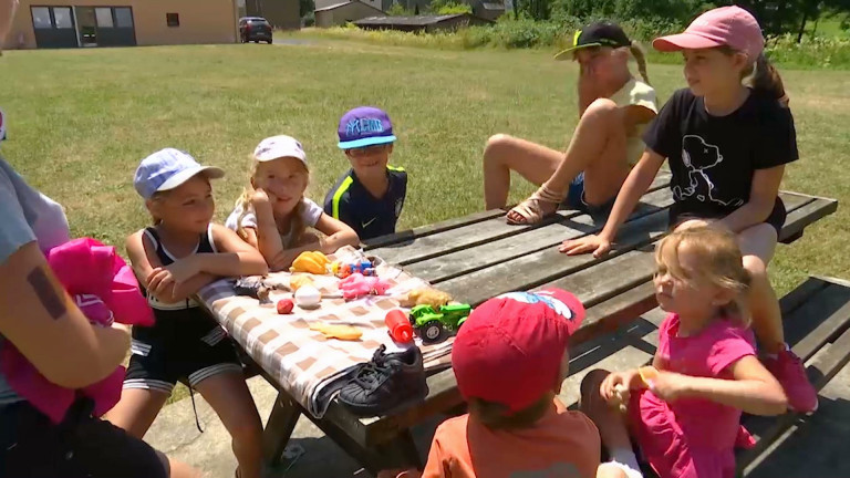 Aubange: 500 enfants par semaine à la plaine communale