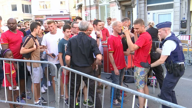 Sécurité renforcée à Arlon pour encadrer les supporters