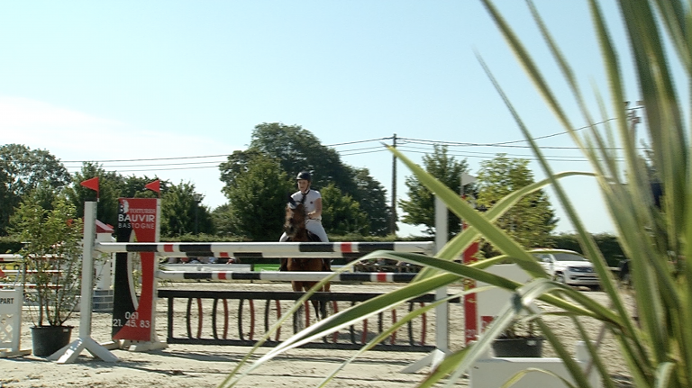 300 cavaliers quotidiennement sur le jumping à la Foire