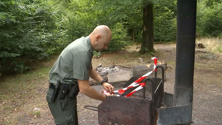 Sécheresse : vigilance accrue en forêt