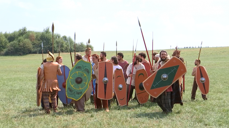 Celtes et Romains de retour à la villa de Mageroy