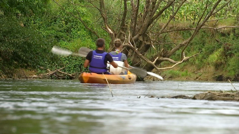 Descente en kayak sur la Chiers