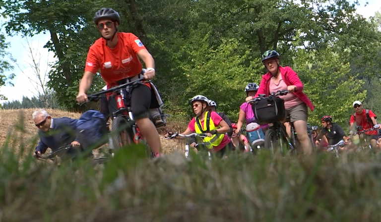 8e étape du Beau Vélo de Ravel au cœur de l'Ardoise