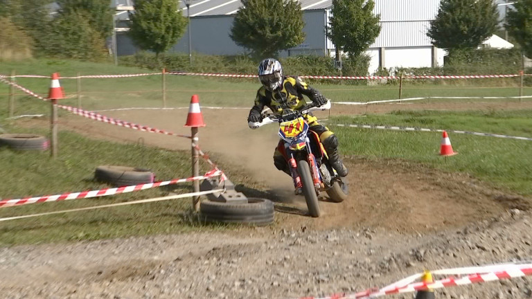 Supermoto : une manche du championnat de Belgique à Libramont