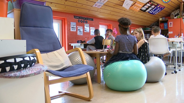 Arlon : l'école des lilas teste la classe flexible