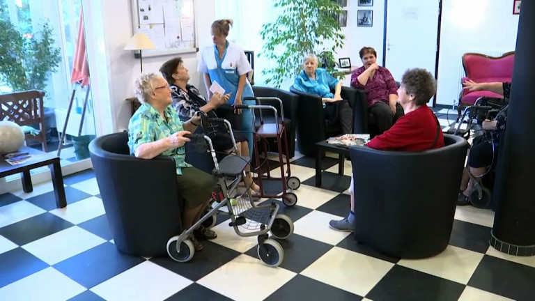 Rouvroy : Un bureau de vote à la maison de repos de la Sainte Famille