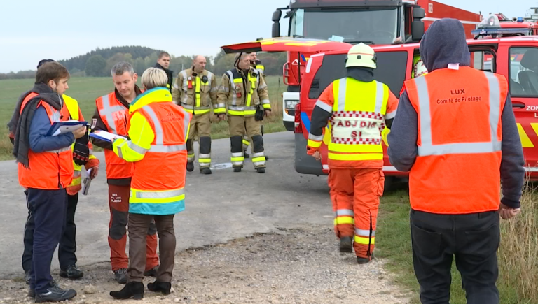 Exercice de gestion de crise à Habay