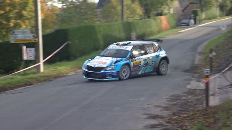 Rallye du Condroz. Bouche et Collard dans le top 10