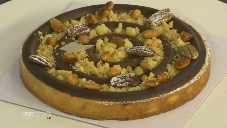 Tarte d’automne au chocolat