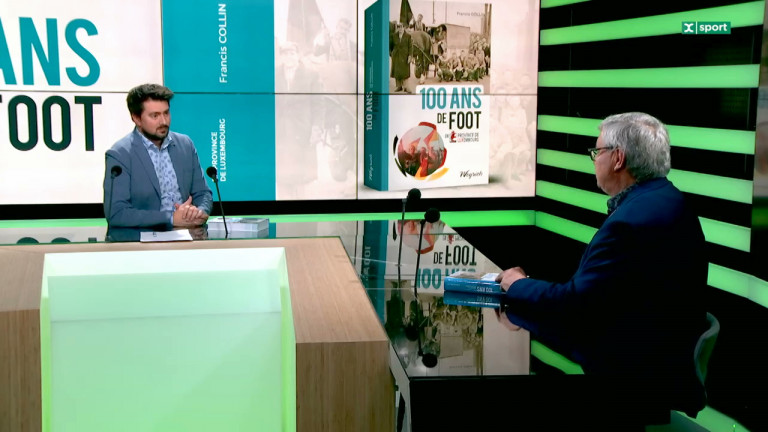Francis Collin présente "100 ans de foot" en Province de Luxembourg