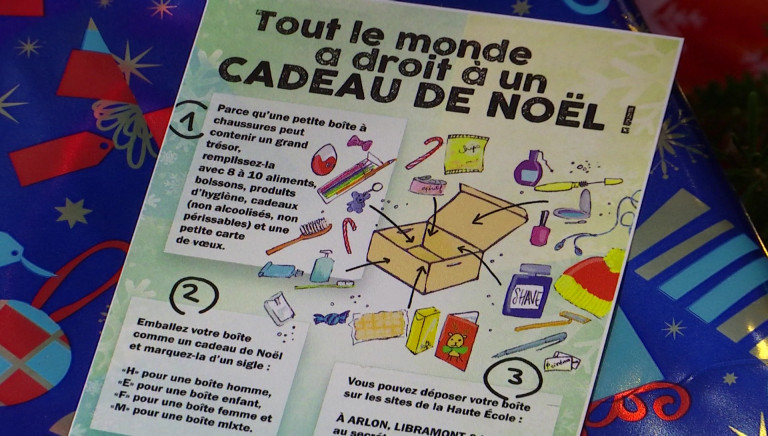 Offrez une shoebox cadeau pour des associations locales