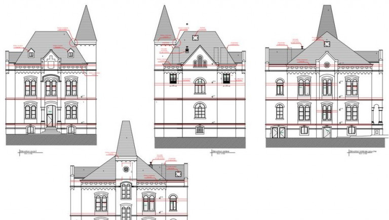 Rénovation de l'hôtel de Ville de Wellin. Le permis est octroyé