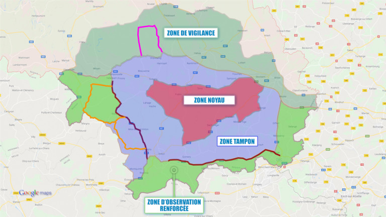 PPA : une nouvelle clôture près d'Orsinfaing