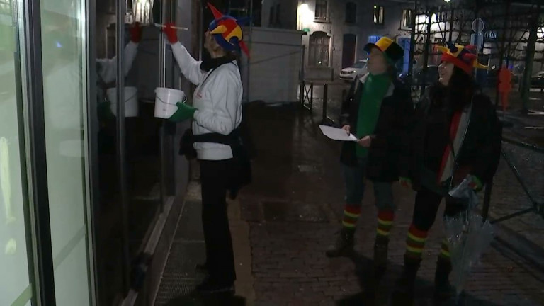 Marche : les vitrines taguées pour débuter le carnaval