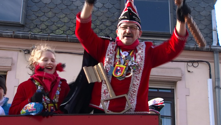 Le vent a soufflé sur le 24ème carnaval de Martelange