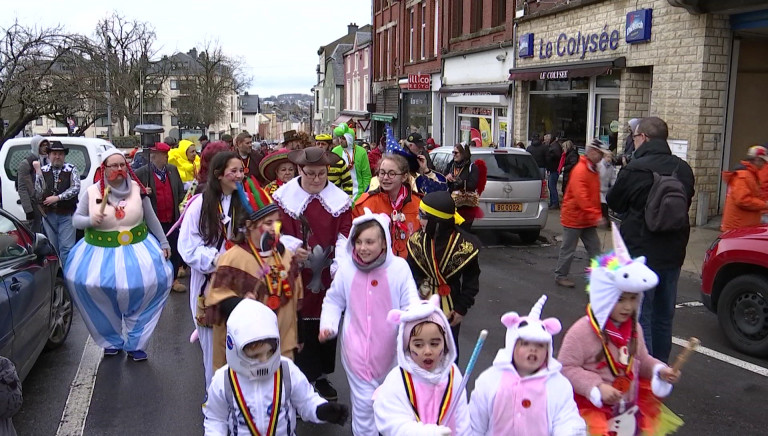 Ambiance de pré-carnaval à Arlon 
