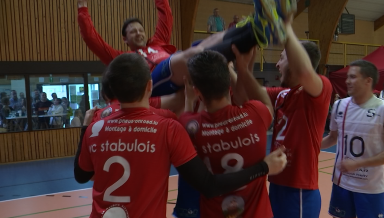 Volley : le Stabulois A gagne la Coupe en battant son frangin