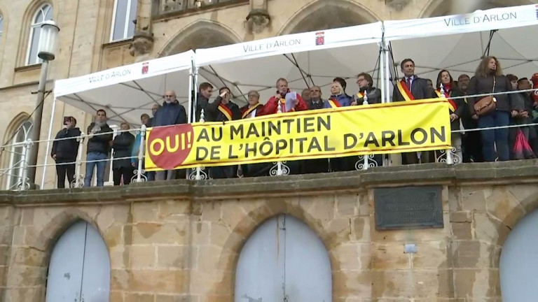 Arlon : une 3ème marche pour l'hôpital