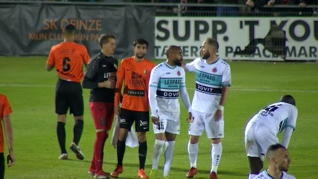 Mené, Virton égalise en fin de rencontre à Deinze et reste en tête des Play-Offs
