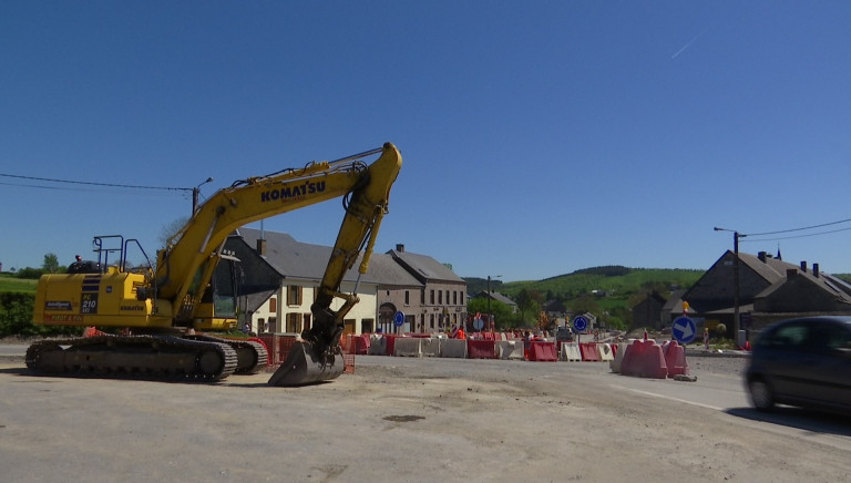 Wellin : les travaux du rond-point de Halma dès ce lundi