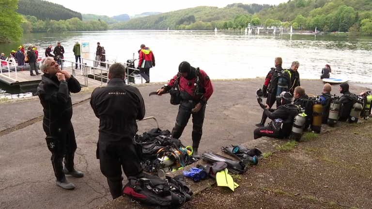 33e grand nettoyage du lac de la Haute-Sûre