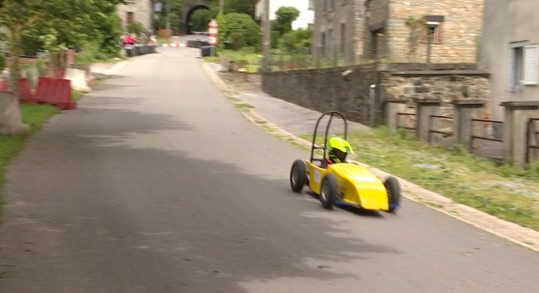 Une étape du championnat de Belgique de caisses à savon à On